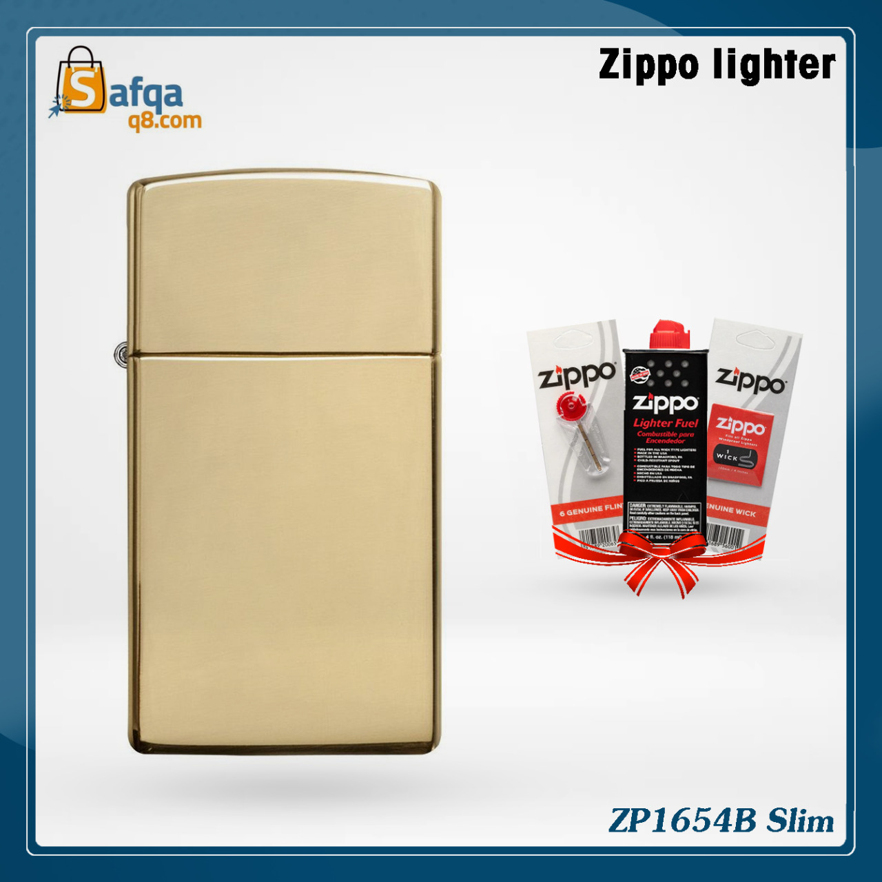 Zippo Slim High Polish Brass Lighters Zippo Lighters