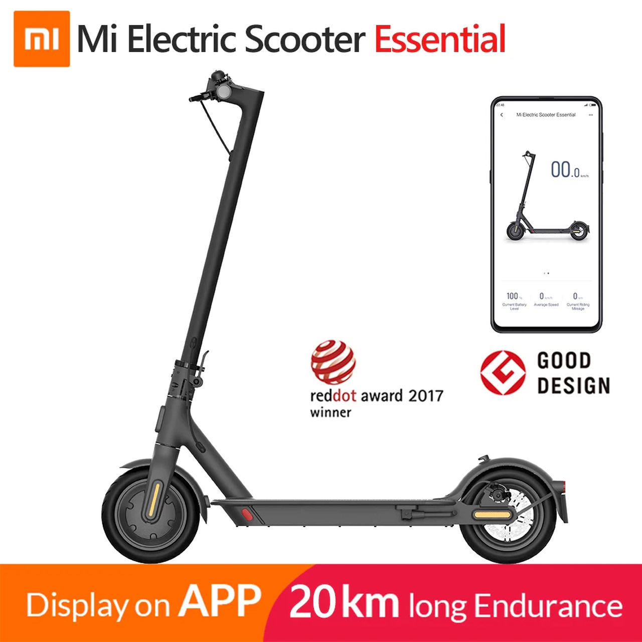 Patín Eléctrico Xiaomi Mi Electric Scooter Essential Black_Xiaomi