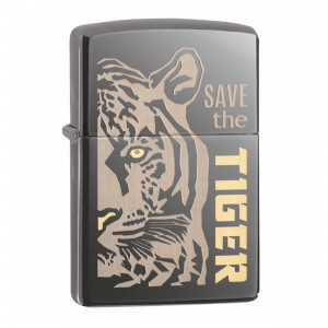 Zippo Save The Tiger Design Lighter -ZP150 MP402957