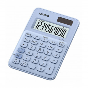 Casio Mini Desk Light blue Calculator -MS-7UC-LB-N-DC (10 digits)