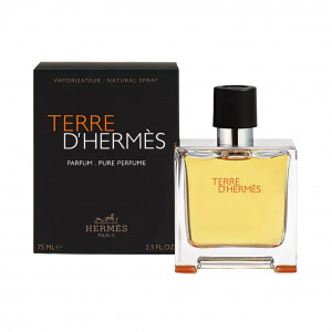 Terre D Hermes Pure Perfume (New Box) 75 ml Parfum for Men by Hermes