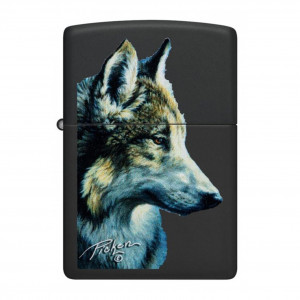 Zippo Linda Pickens Wolf Design Lighter -ZP218 48598