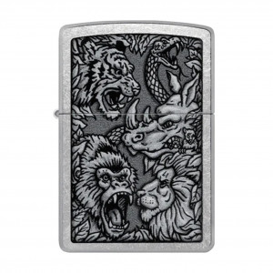 Zippo Jungle Design Lighter -ZP207 48567