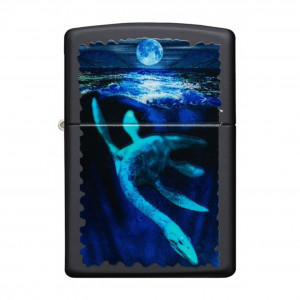 Zippo Black Light Loch Ness Design Lighter -ZP218 49697