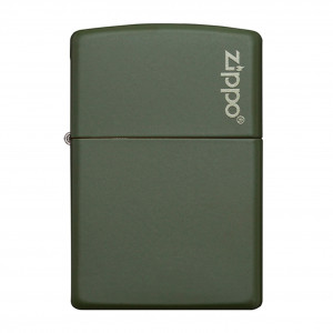 Zippo Classic Green Matte Zippo Logo