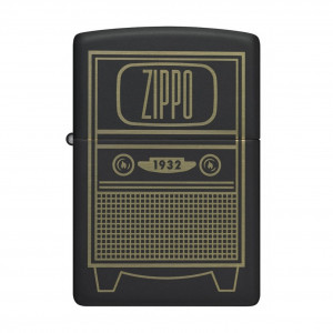 Zippo Vintage TV Design Lighter -ZP48619