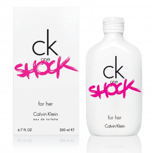  Calvin Klein One Shock for Her, Eau de Toilette for Women - 200ml
