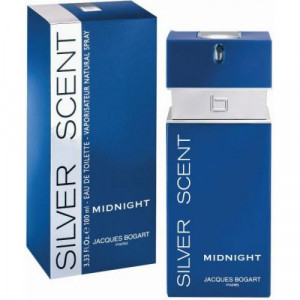 Jacques  Bogart Silver Scent Midnight EDT For Him 100 ml 