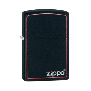 Zippo Classic Black and Red Zippo